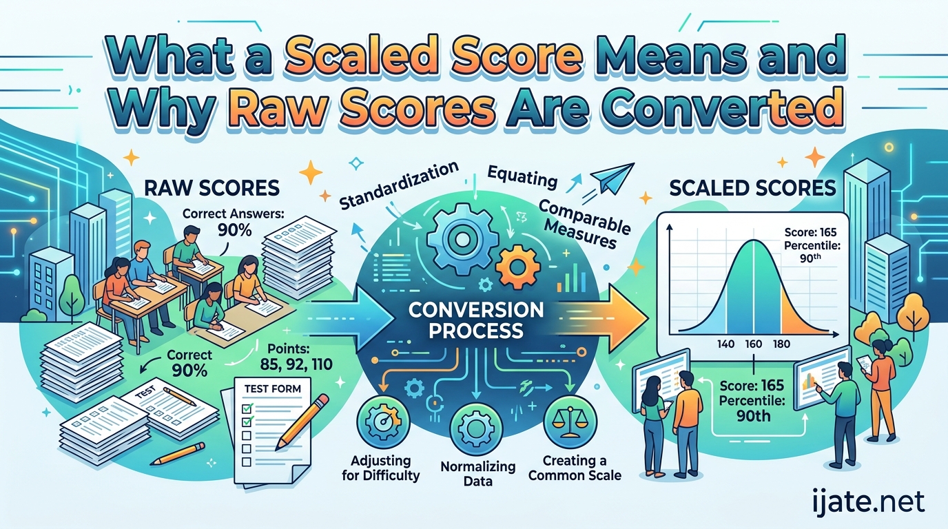 What a Scaled Score Means and Why Raw Scores Are Converted