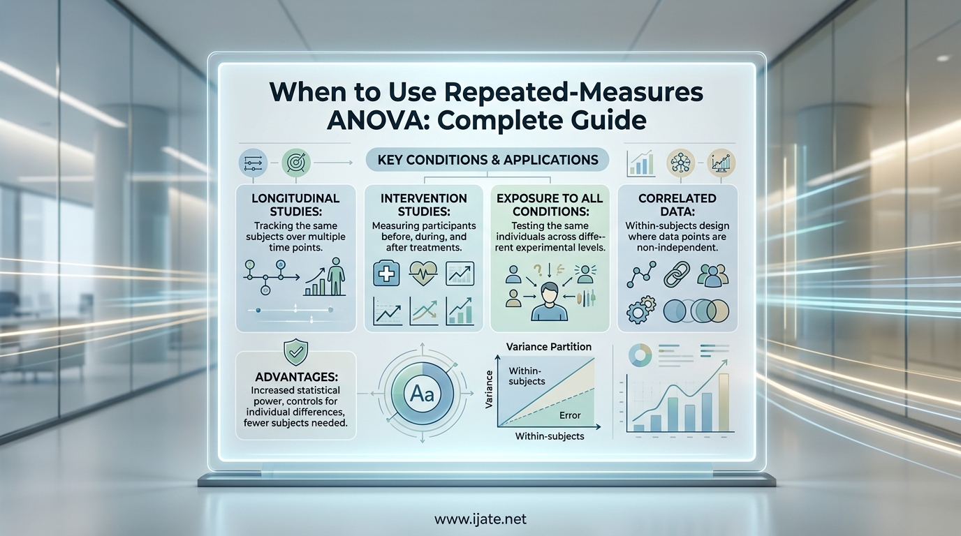 When to Use Repeated-Measures ANOVA Complete Guide