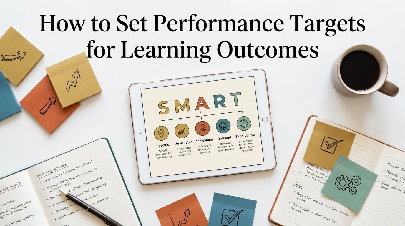 How to set performance targets for learning outcomes