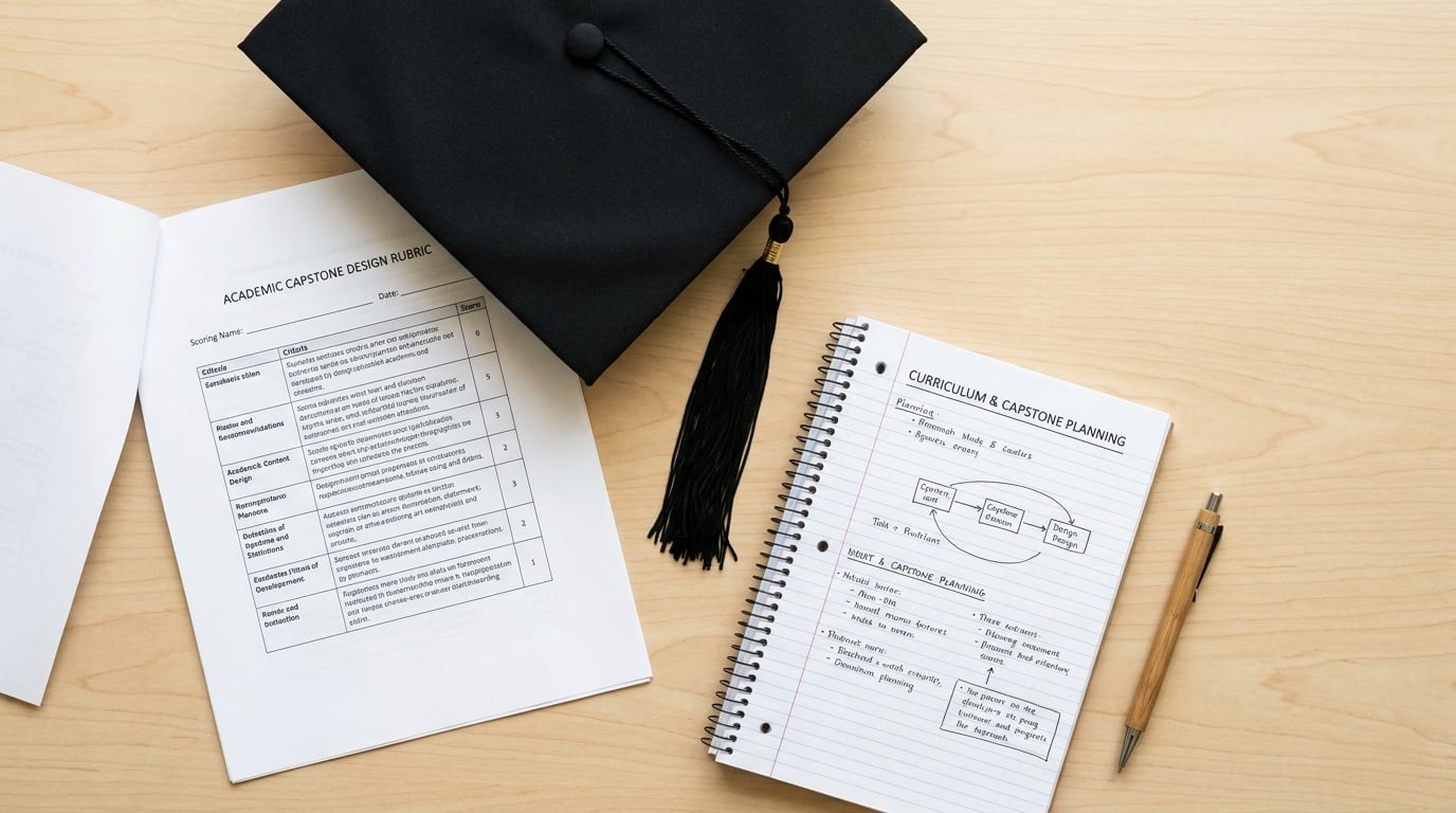 How to design a capstone assessment for a degree program
