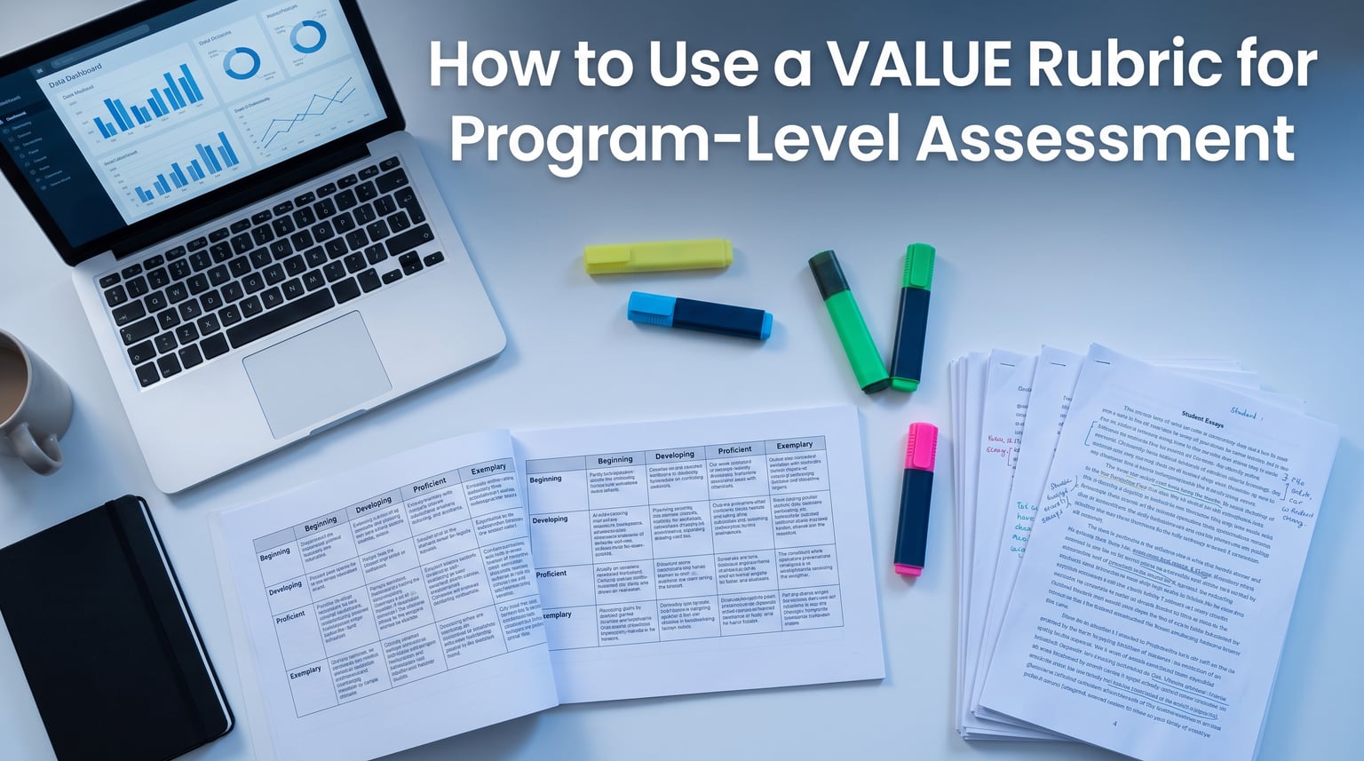 How to use a VALUE rubric for program-level assessment