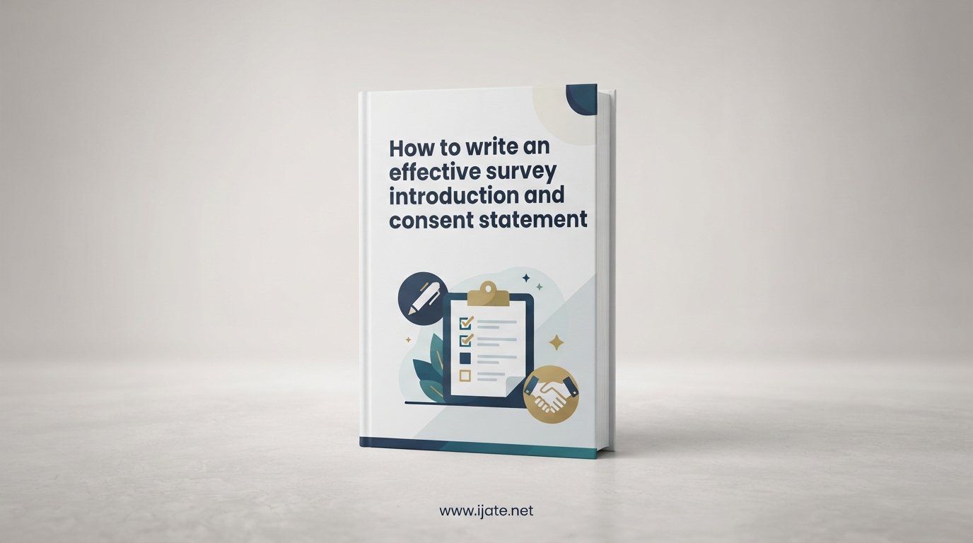 How to write an effective survey introduction and consent statement