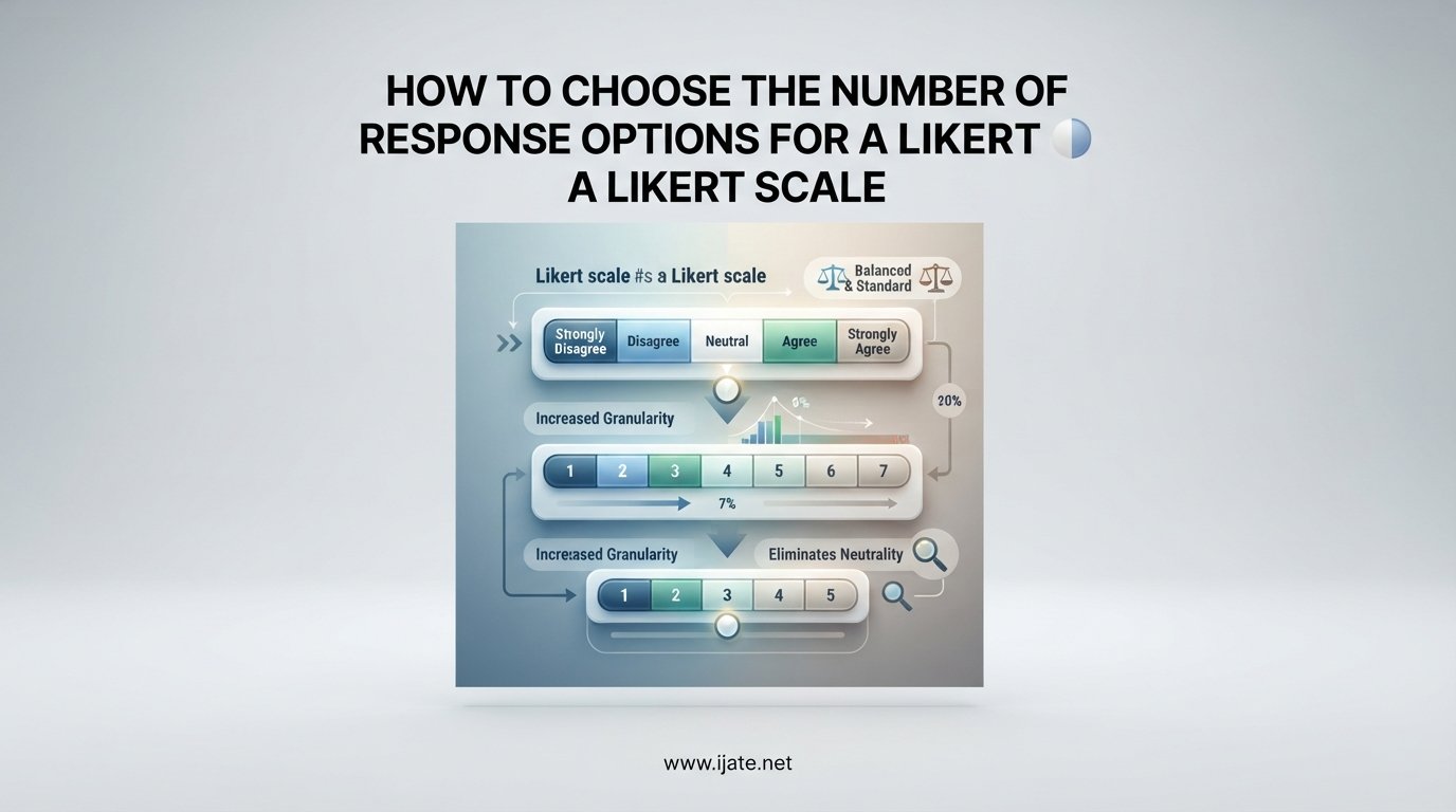 How to choose the number of response options for a Likert scale