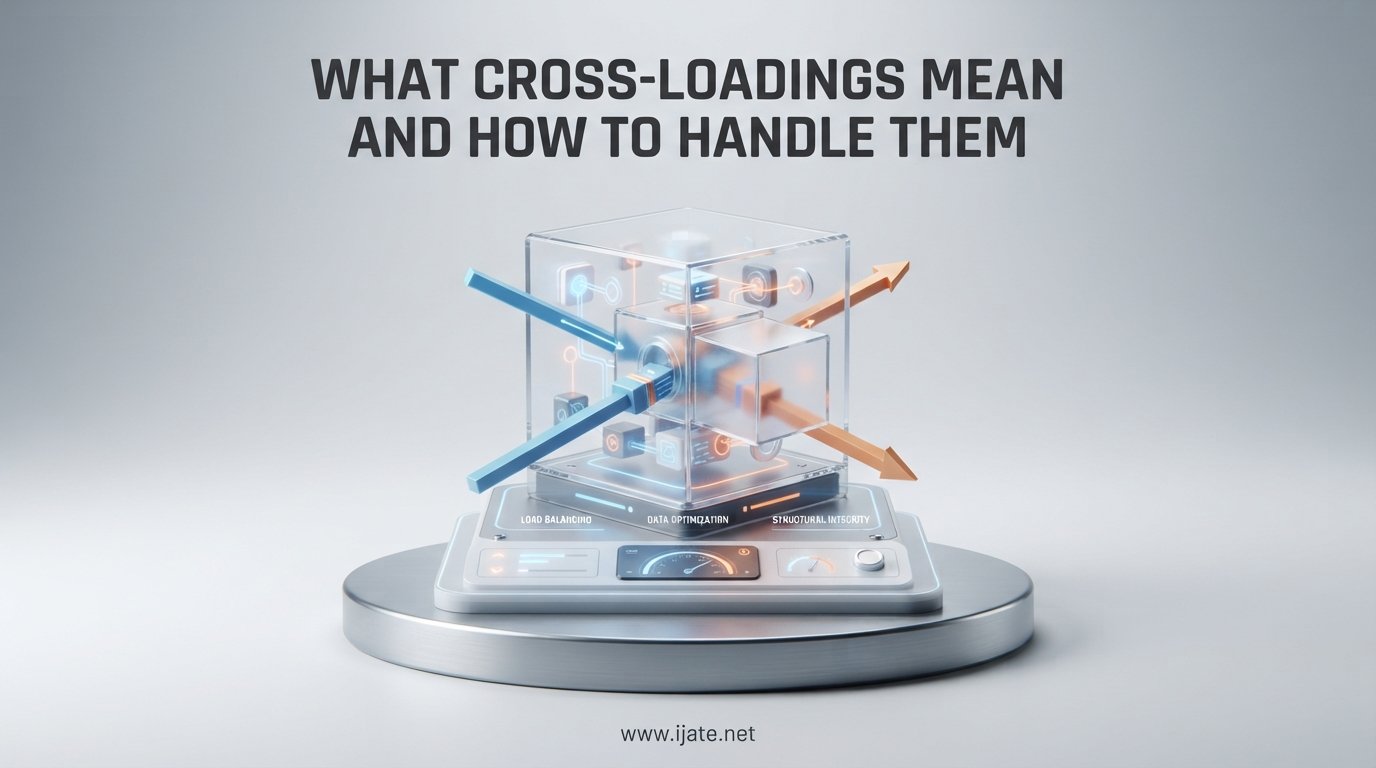 What cross-loadings mean and how to handle them