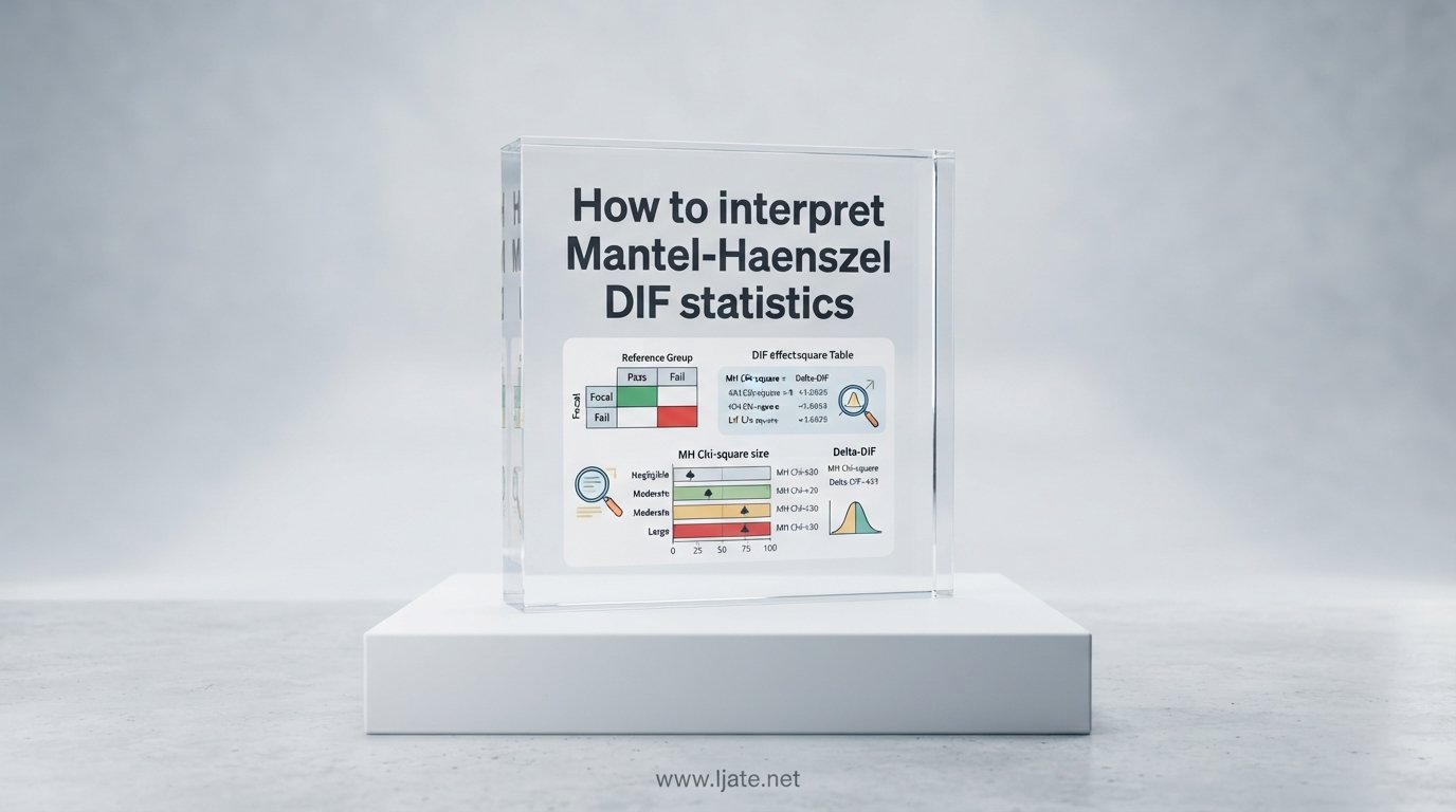 How to interpret Mantel-Haenszel DIF statistics