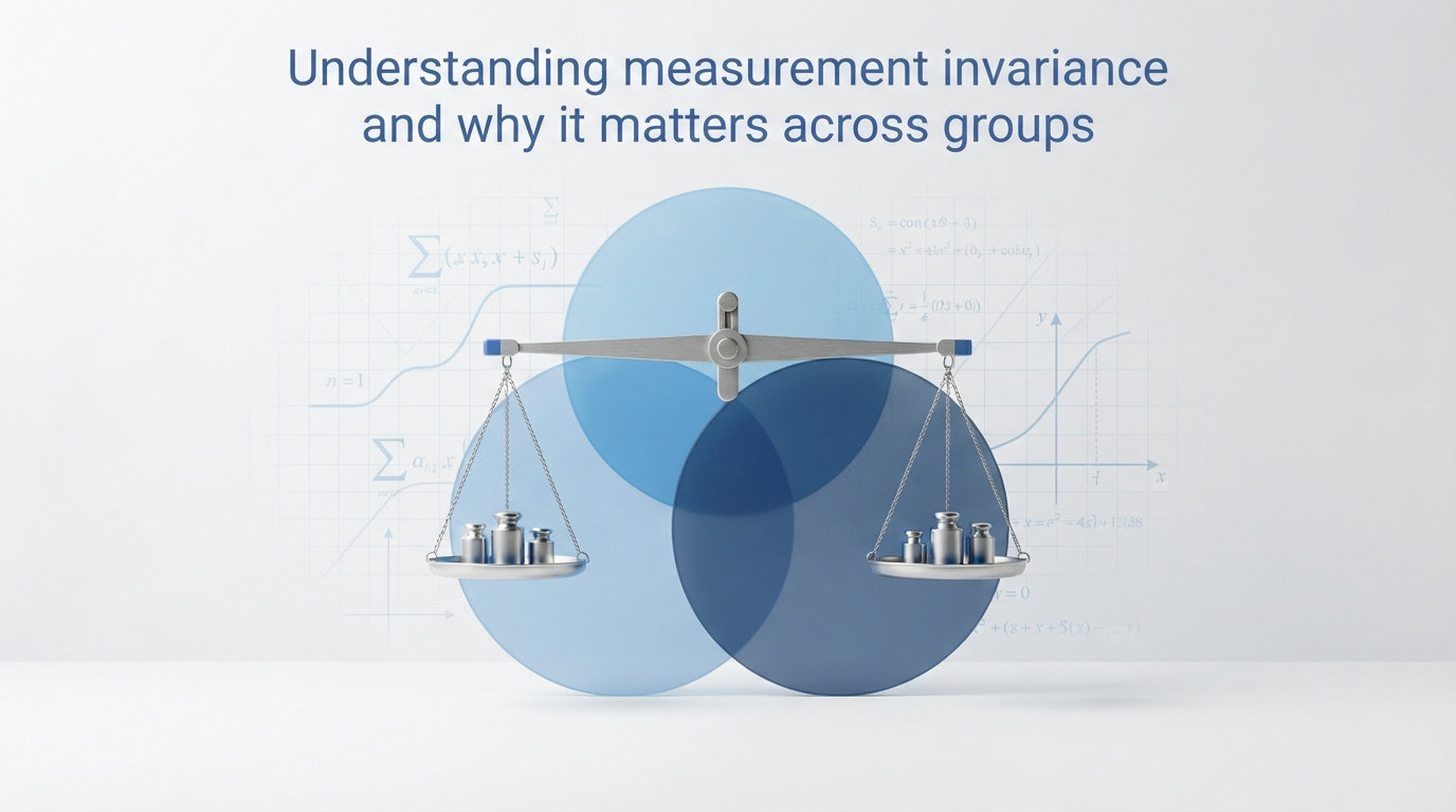 Understanding measurement invariance and why it matters across groups