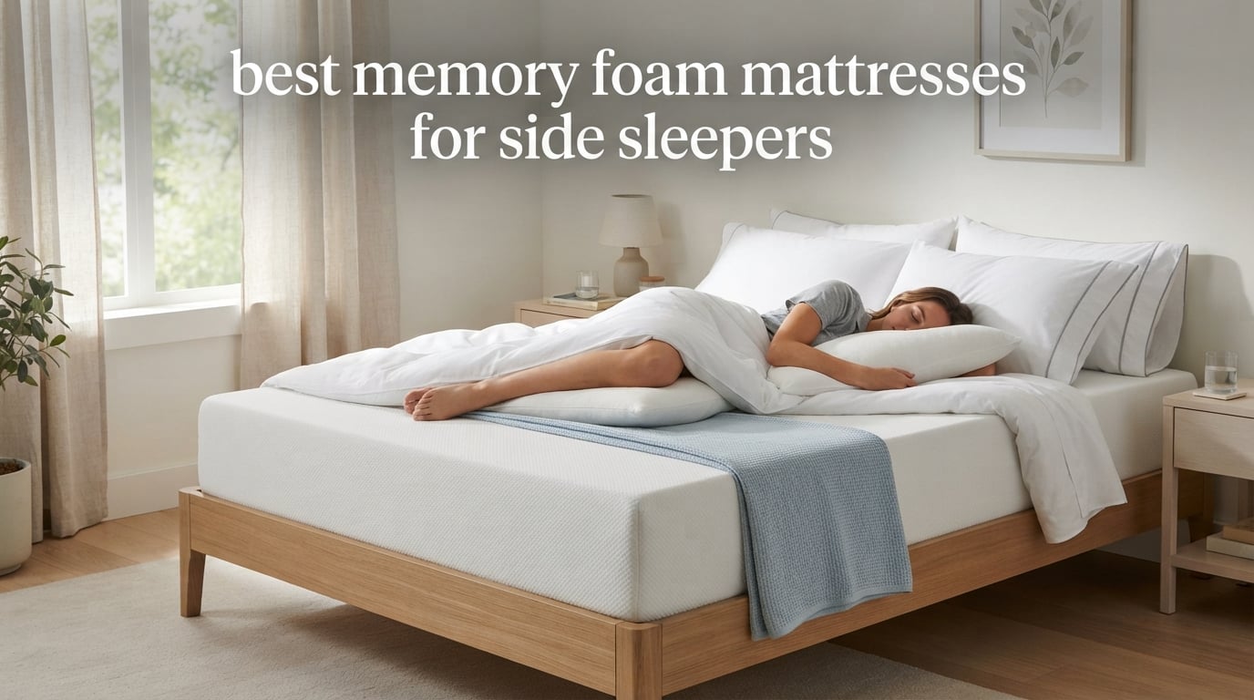 best memory foam mattresses for side sleepers