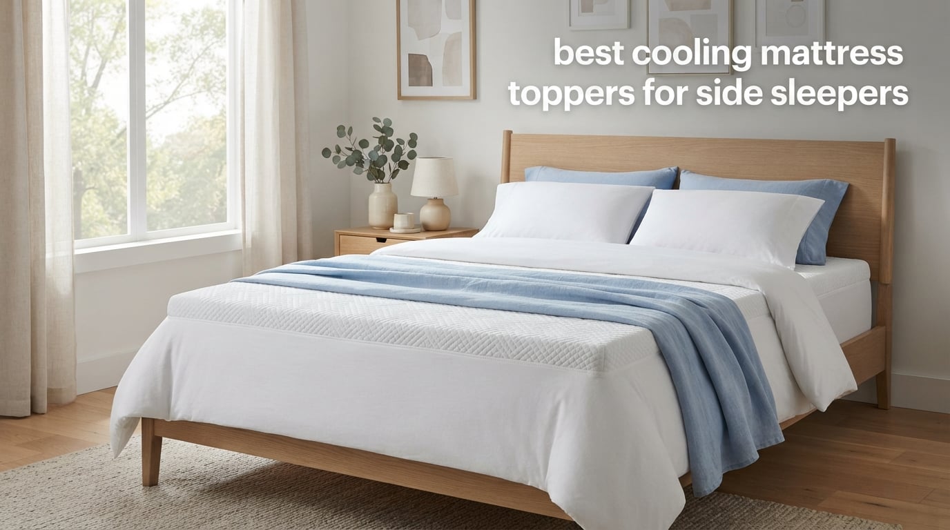best cooling mattress toppers for side sleepers
