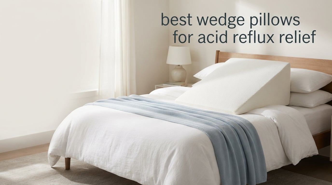 best wedge pillows for acid reflux relief