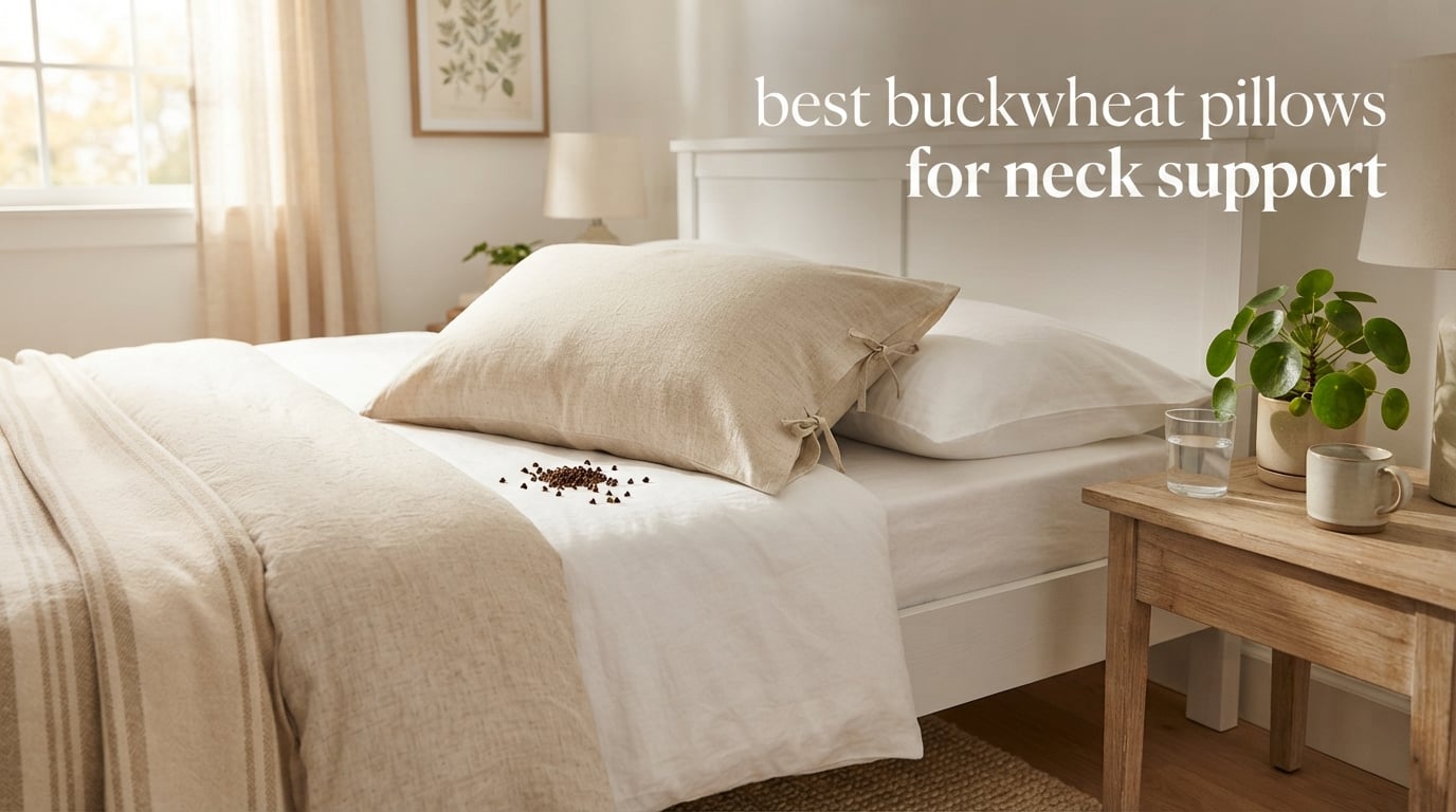 best buckwheat pillows for neck support