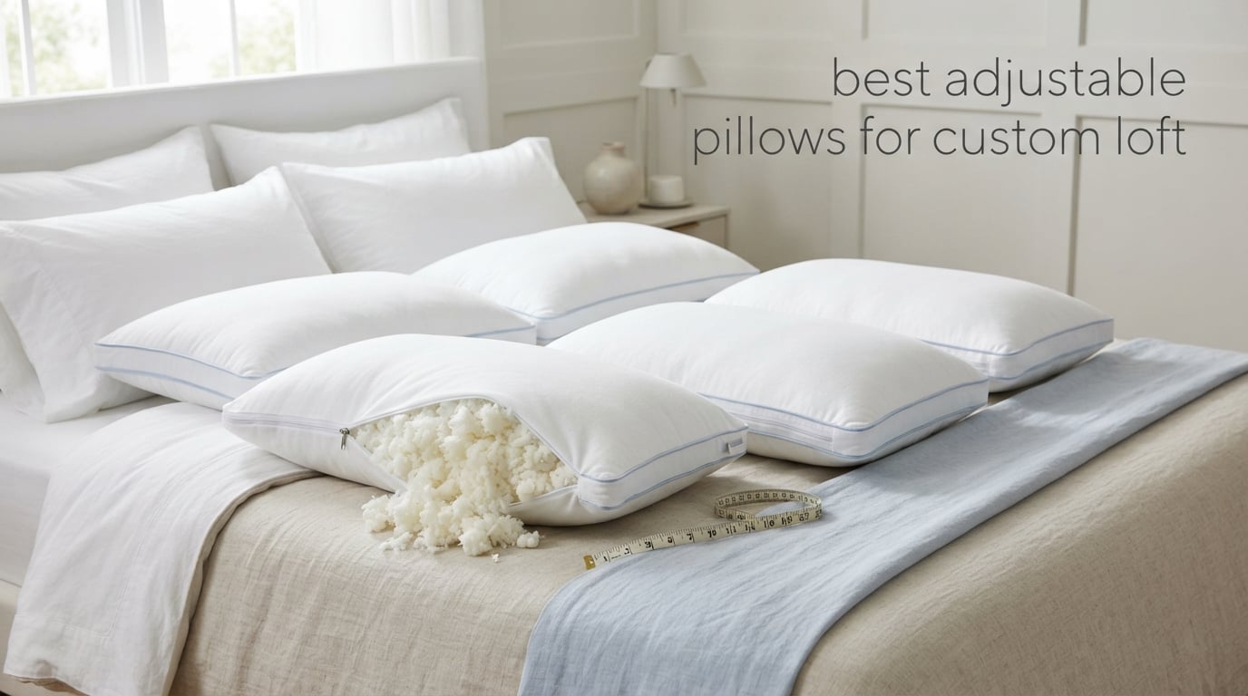 best adjustable pillows for custom loft