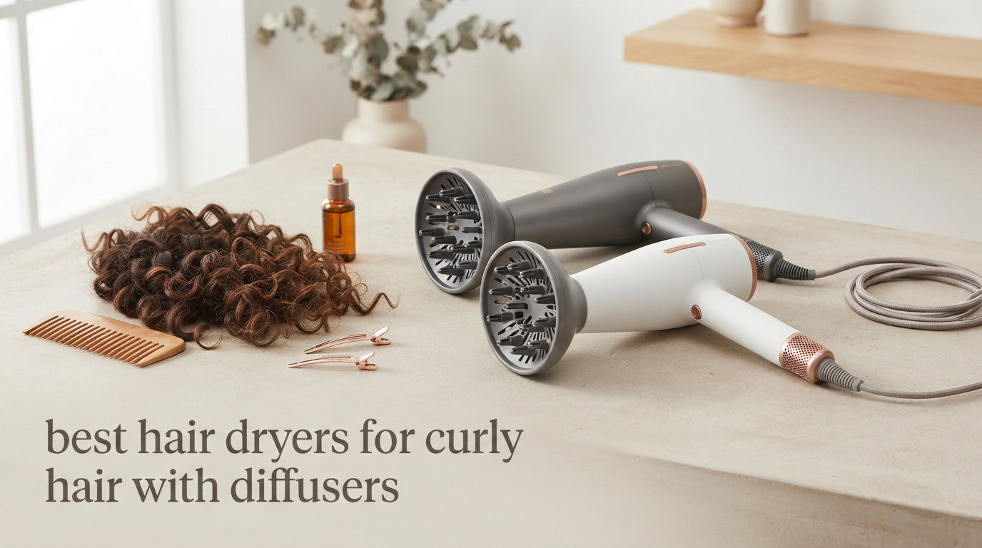 best hair dryers for curly hair with diffusers