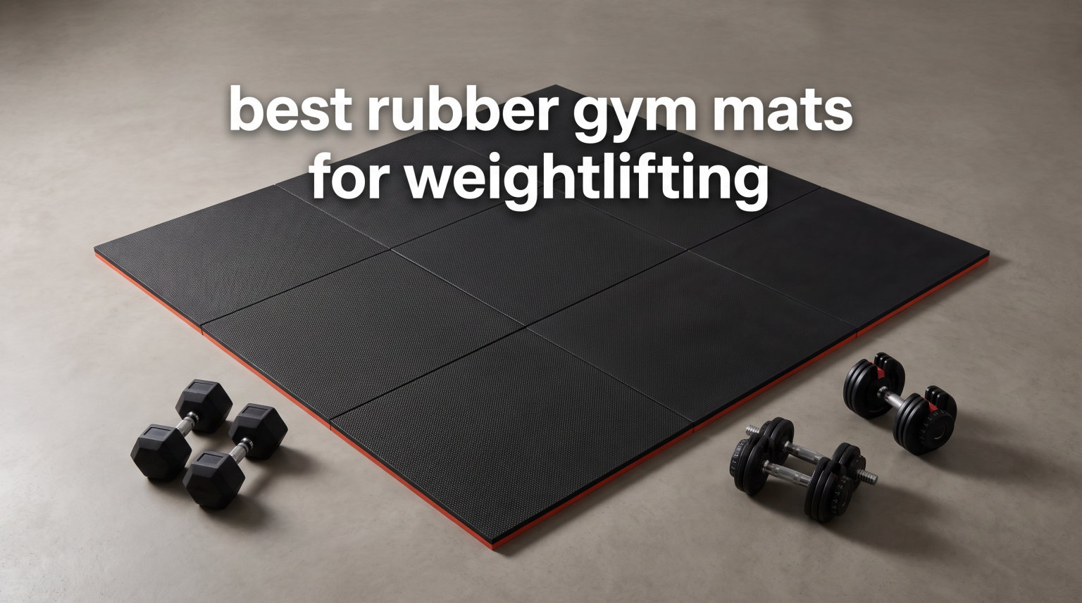 best rubber gym mats for weightlifting