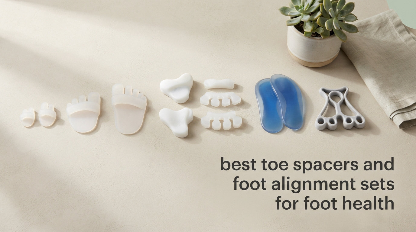 best toe spacers and foot alignment sets for foot health