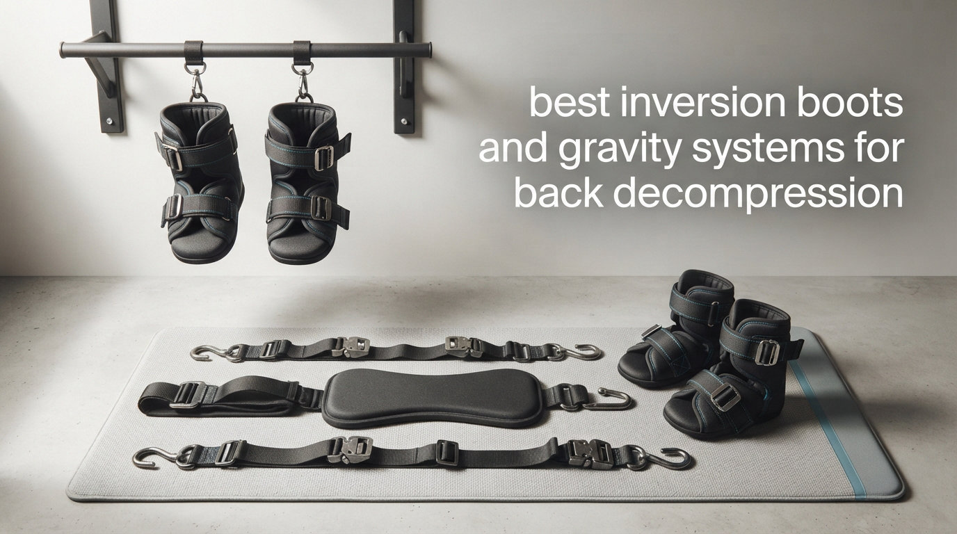 best inversion boots and gravity systems for back decompression