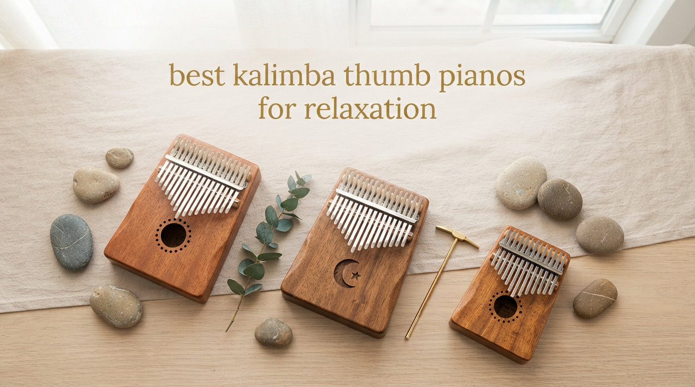 best kalimba thumb pianos for relaxation