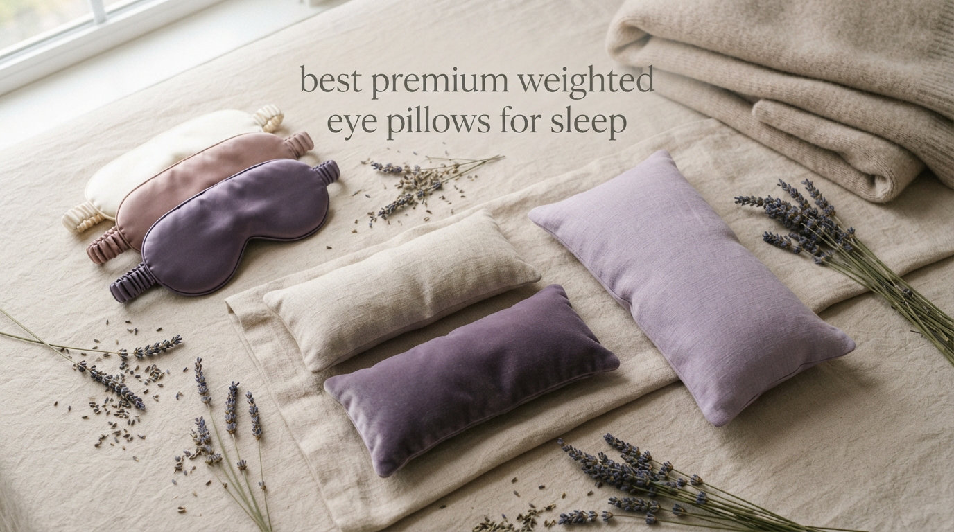 best premium weighted eye pillows for sleep