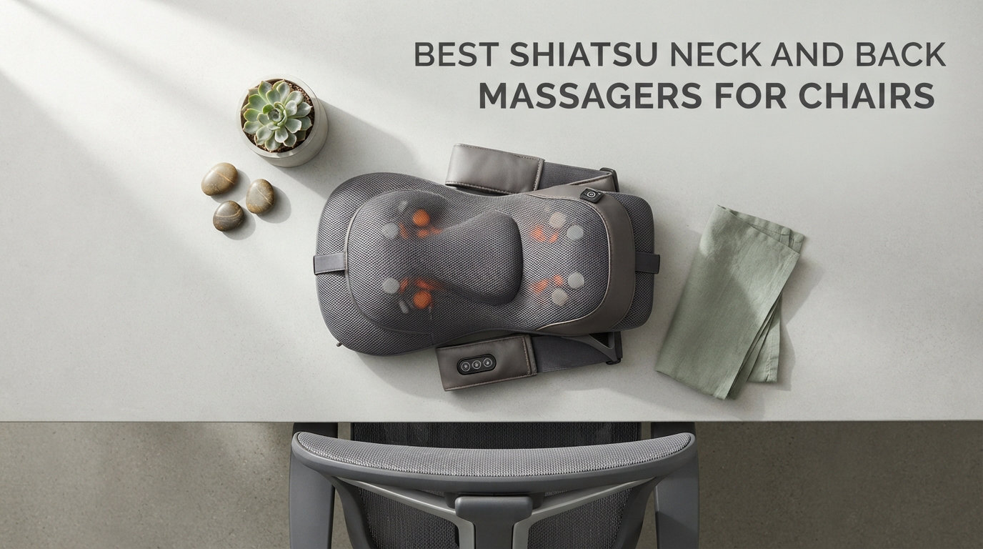 best shiatsu neck and back massagers for chairs