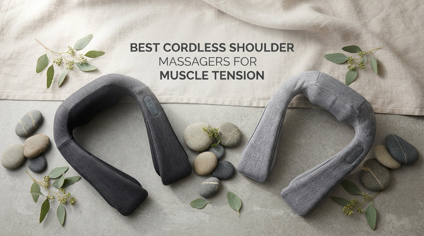 best cordless shoulder massagers for muscle tension