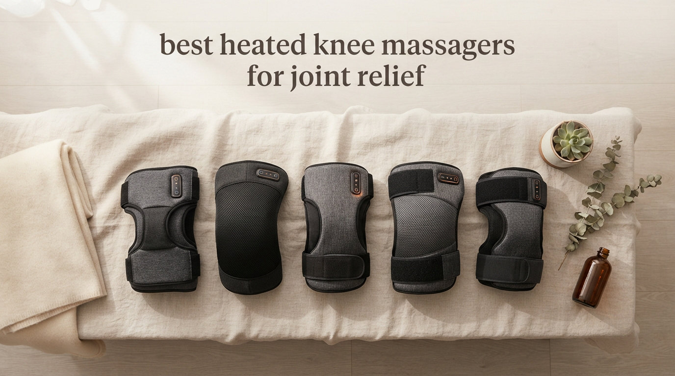 best heated knee massagers for joint relief