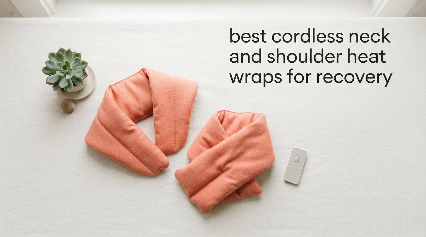 best cordless neck and shoulder heat wraps for recovery