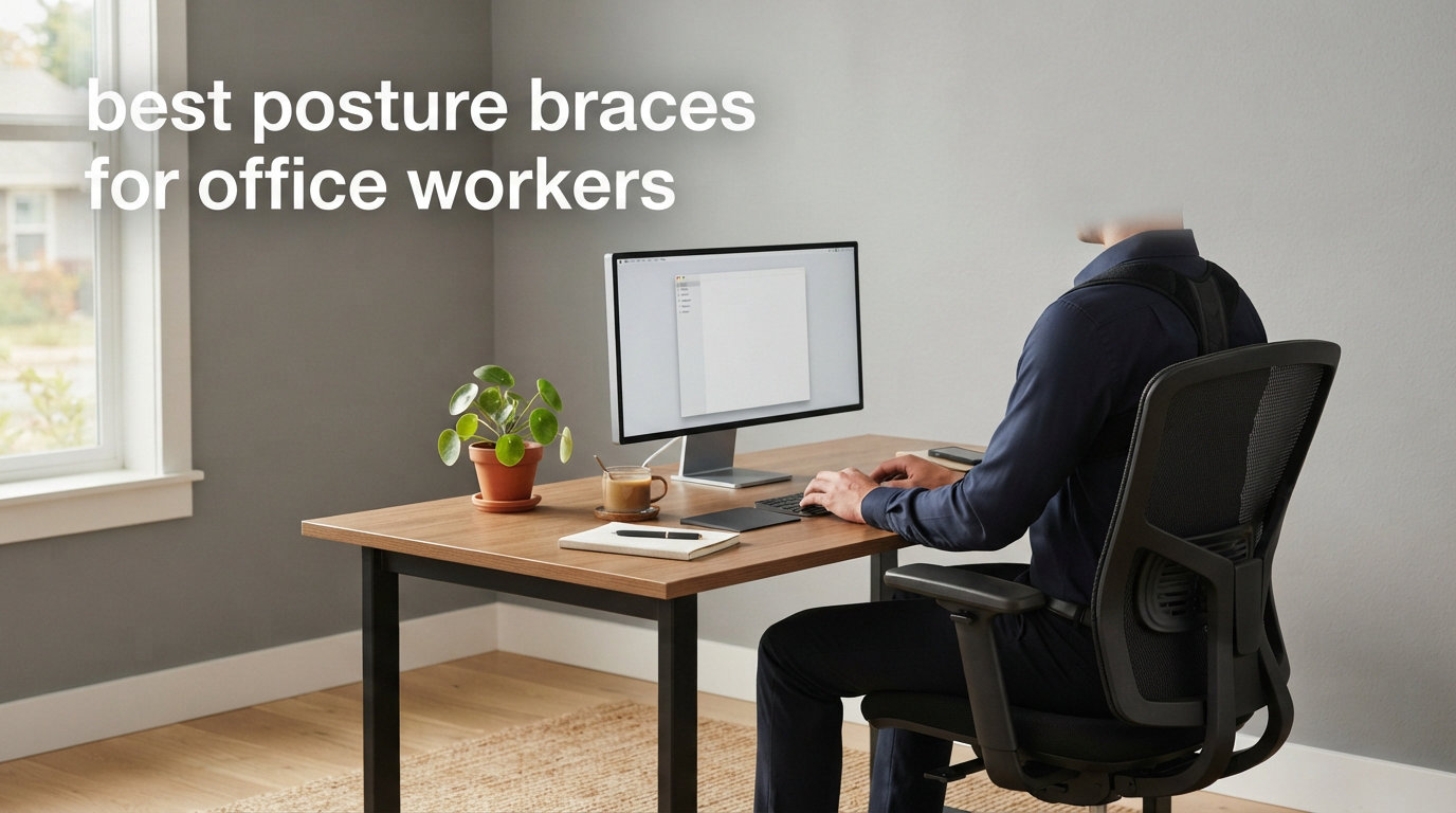 best posture braces for office workers