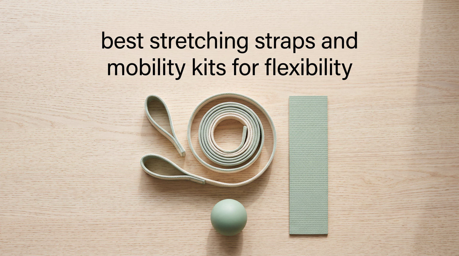 best stretching straps and mobility kits for flexibility