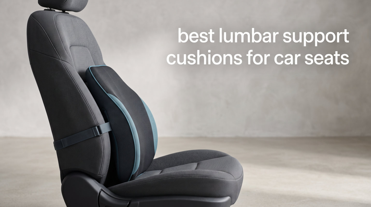 best lumbar support cushions for car seats