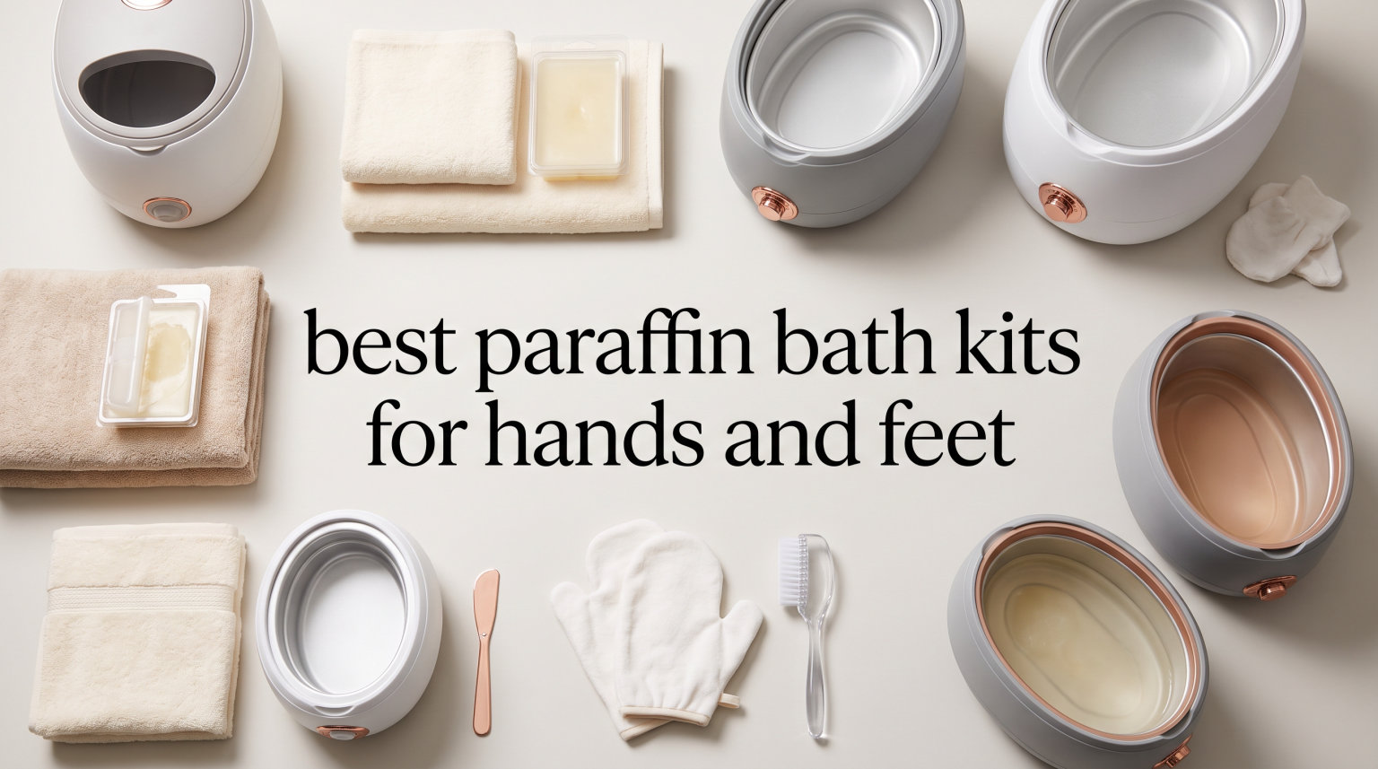 best paraffin bath kits for hands and feet