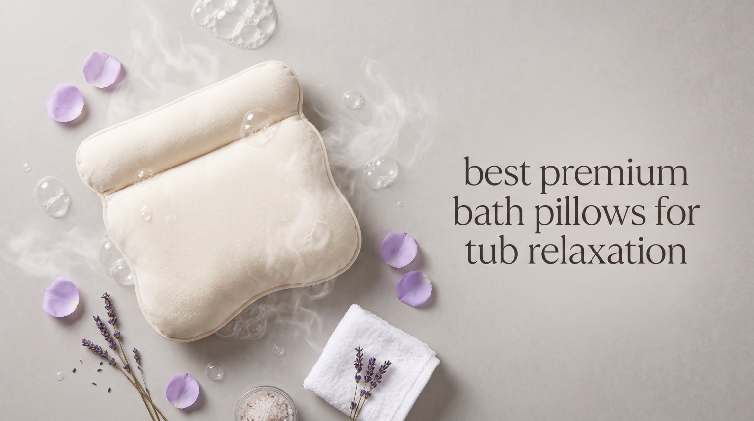 best premium bath pillows for tub relaxation