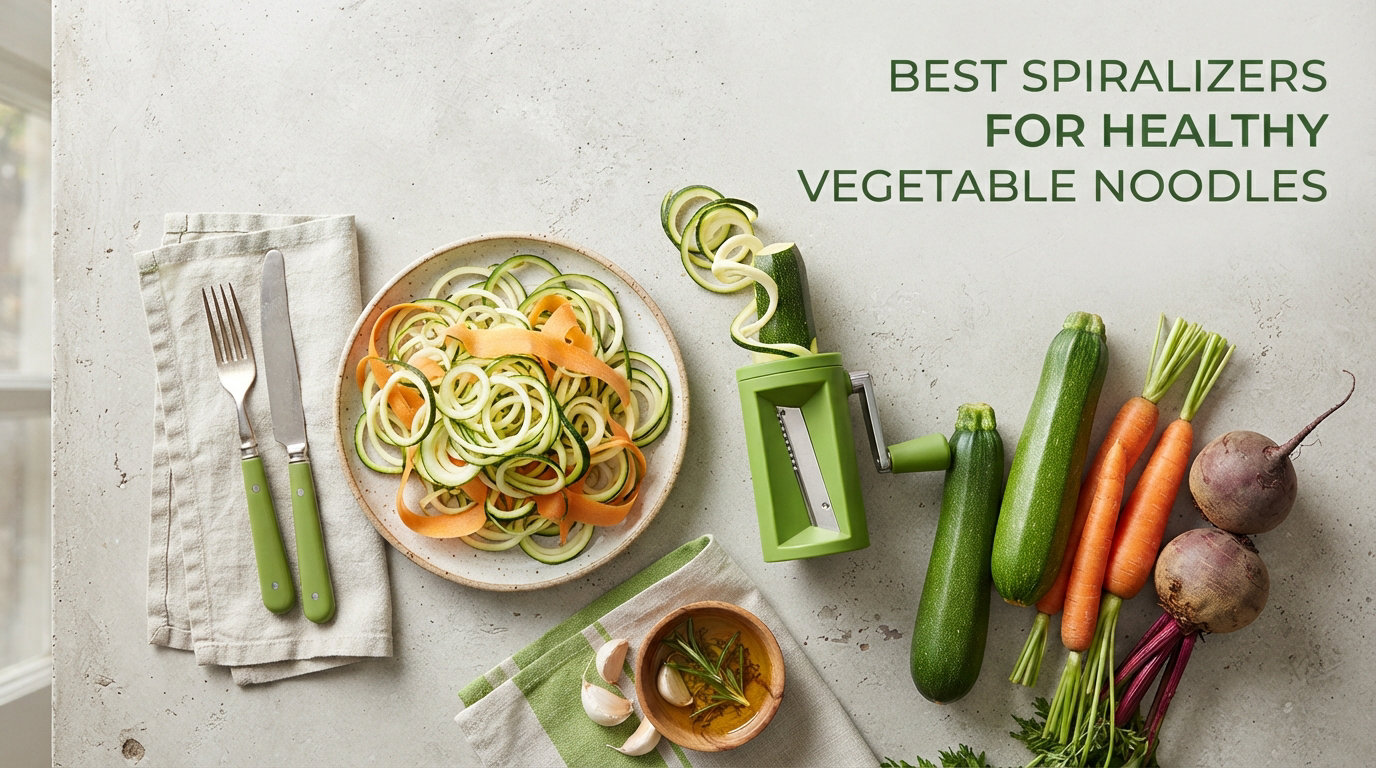 best spiralizers for healthy vegetable noodles