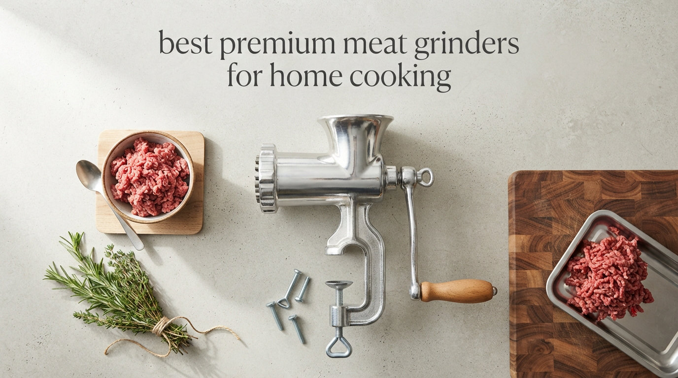 best premium meat grinders for home cooking