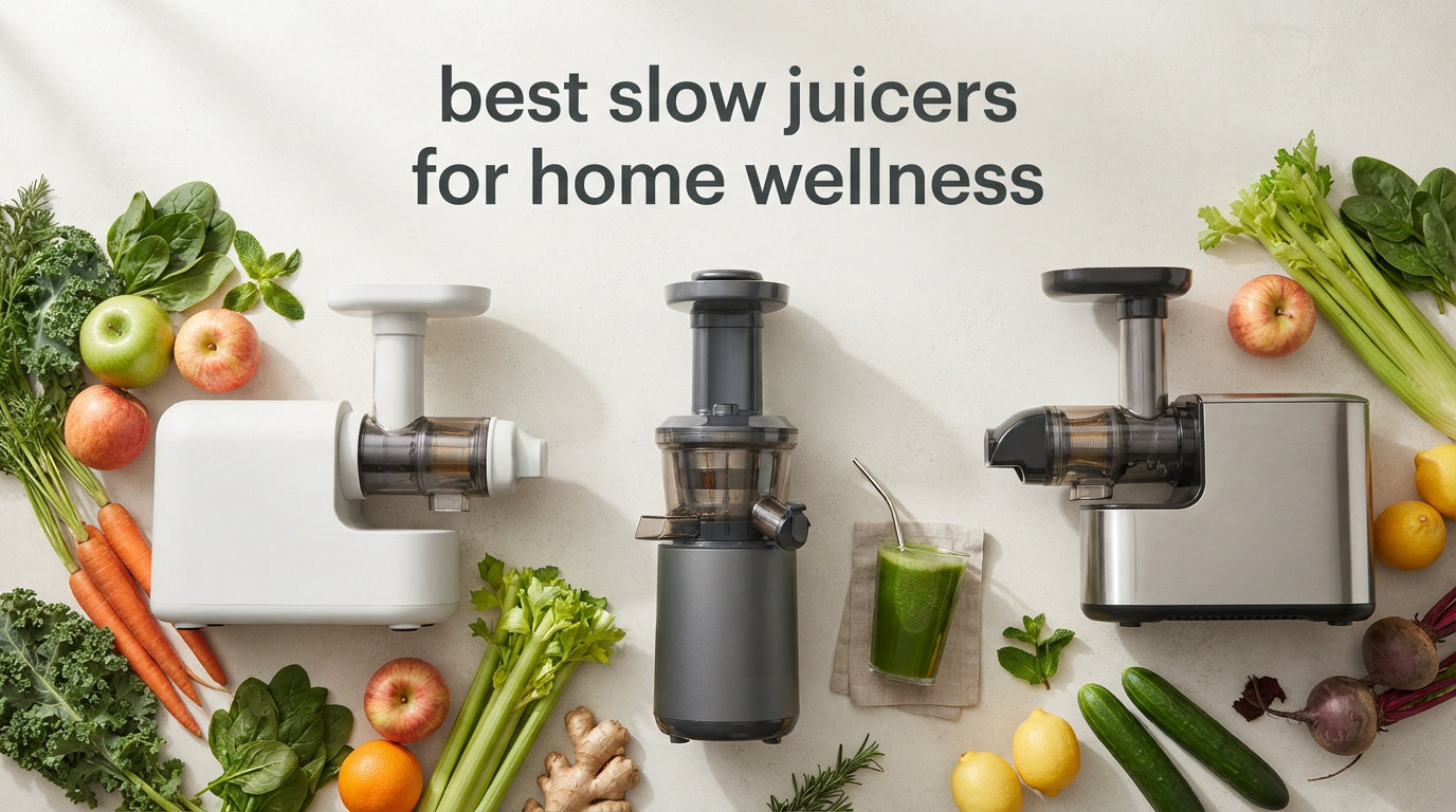best slow juicers for home wellness