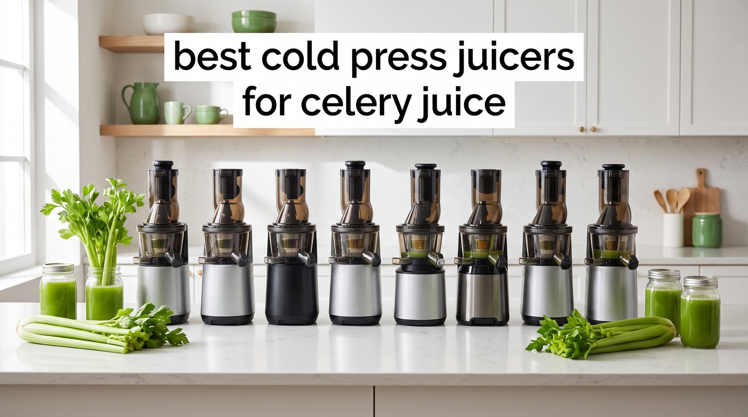 best cold press juicers for celery juice