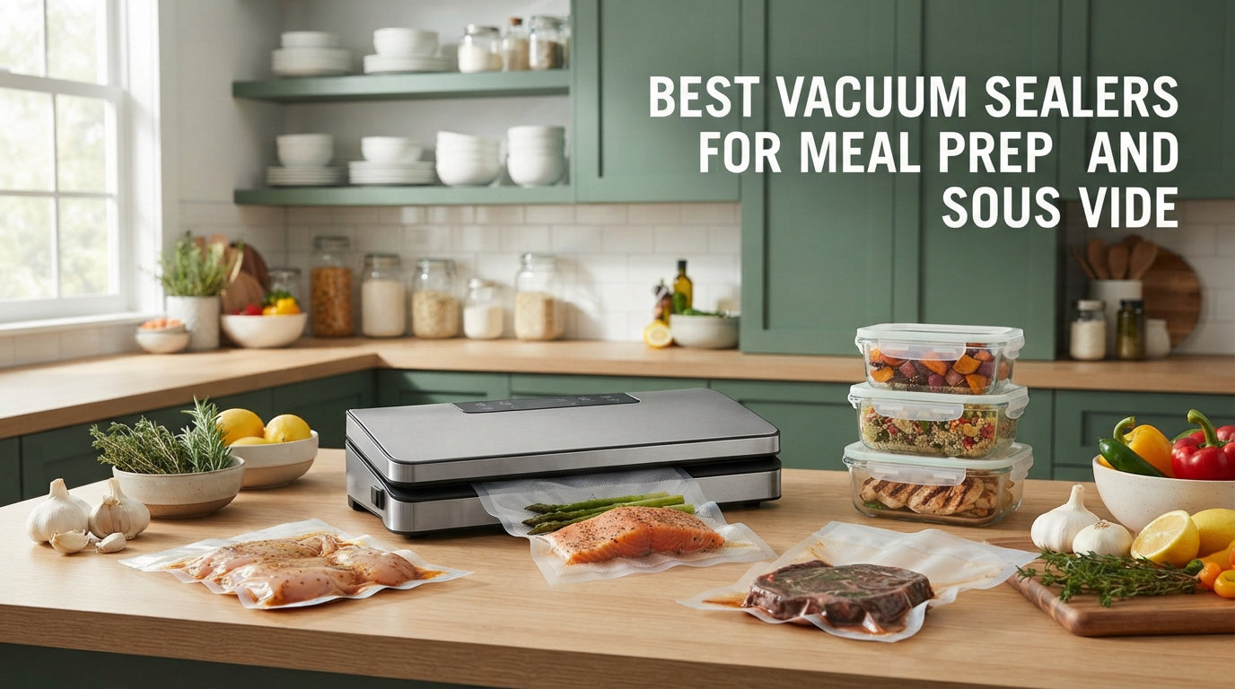 best vacuum sealers for meal prep and sous vide