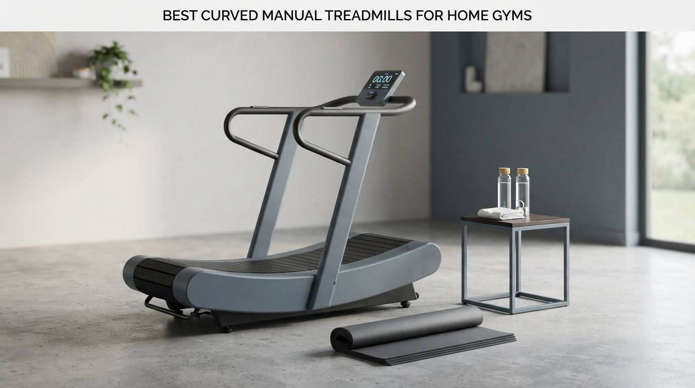 best curved manual treadmills for home gyms