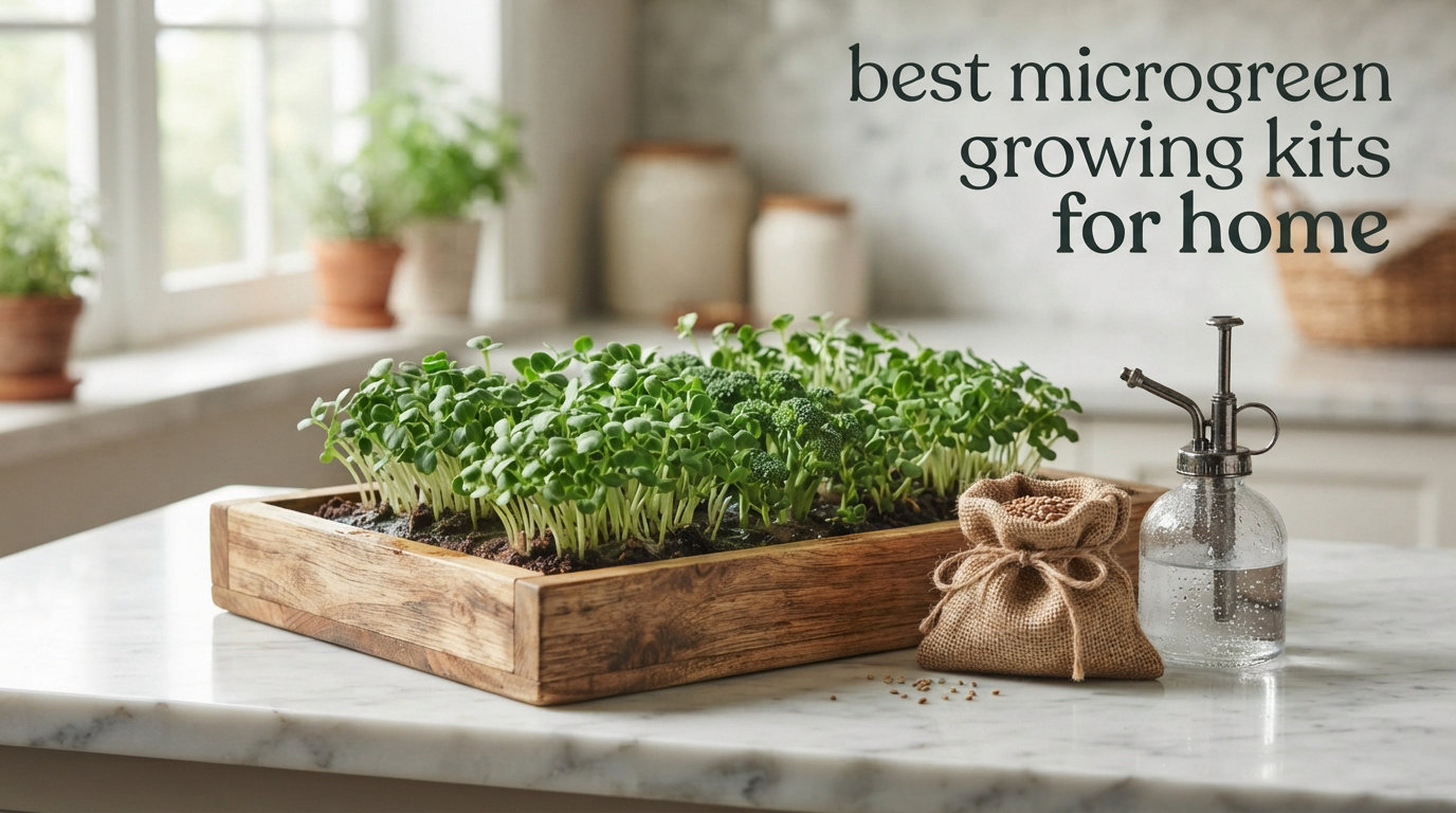 best microgreen growing kits for home
