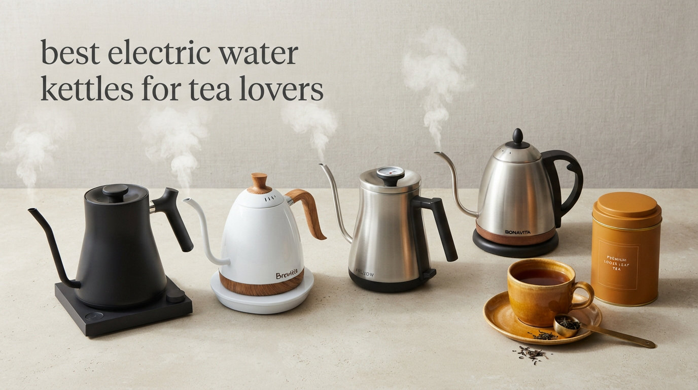 best electric water kettles for tea lovers