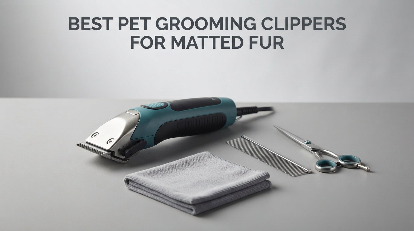 best pet grooming clippers for matted fur