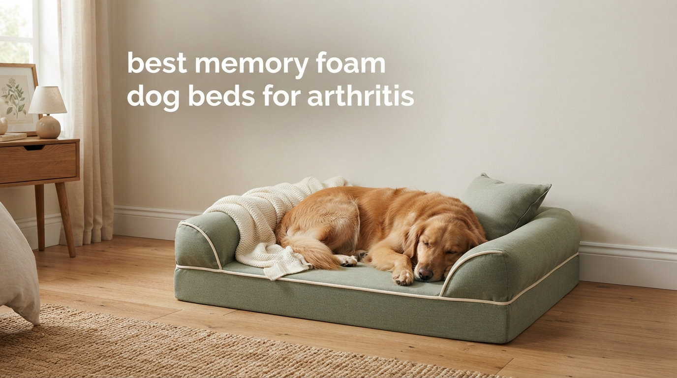 best memory foam dog beds for arthritis