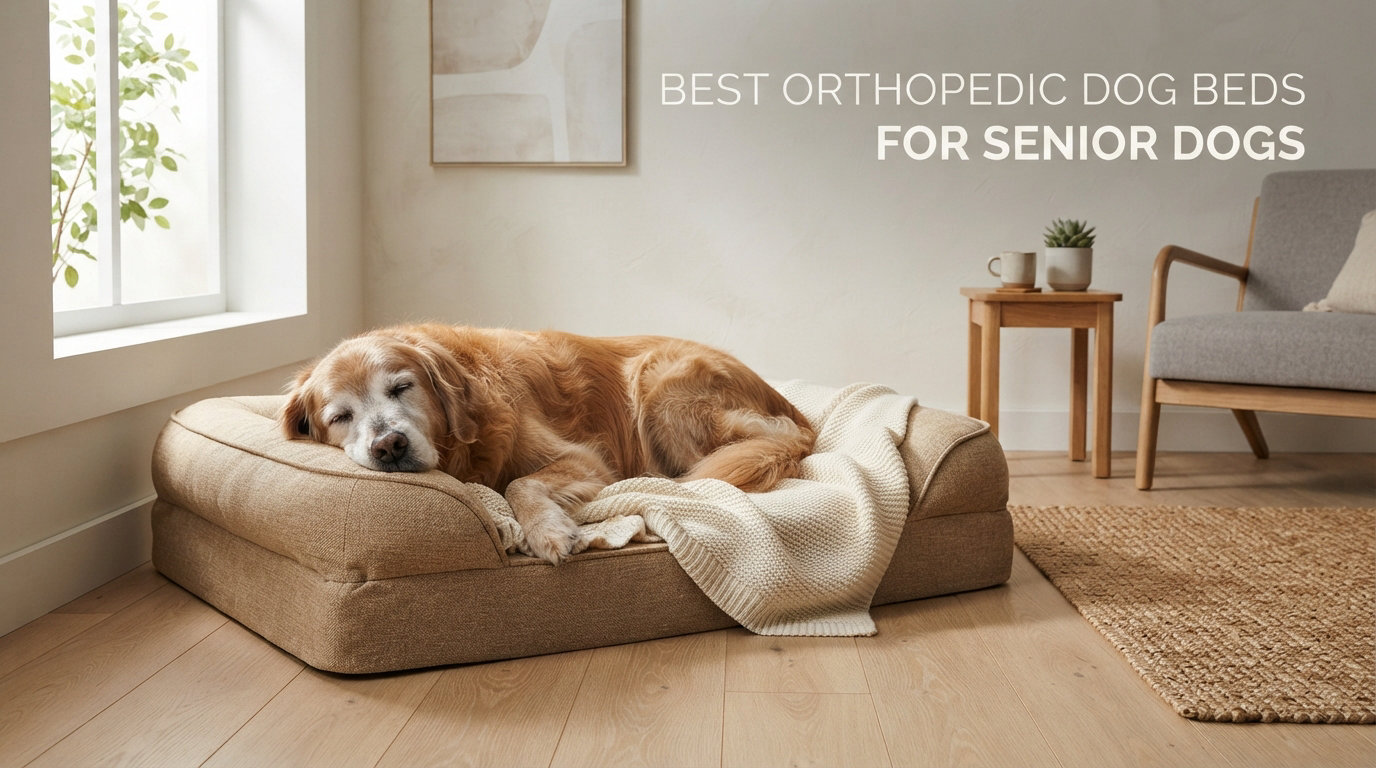 best orthopedic dog beds for senior dogs