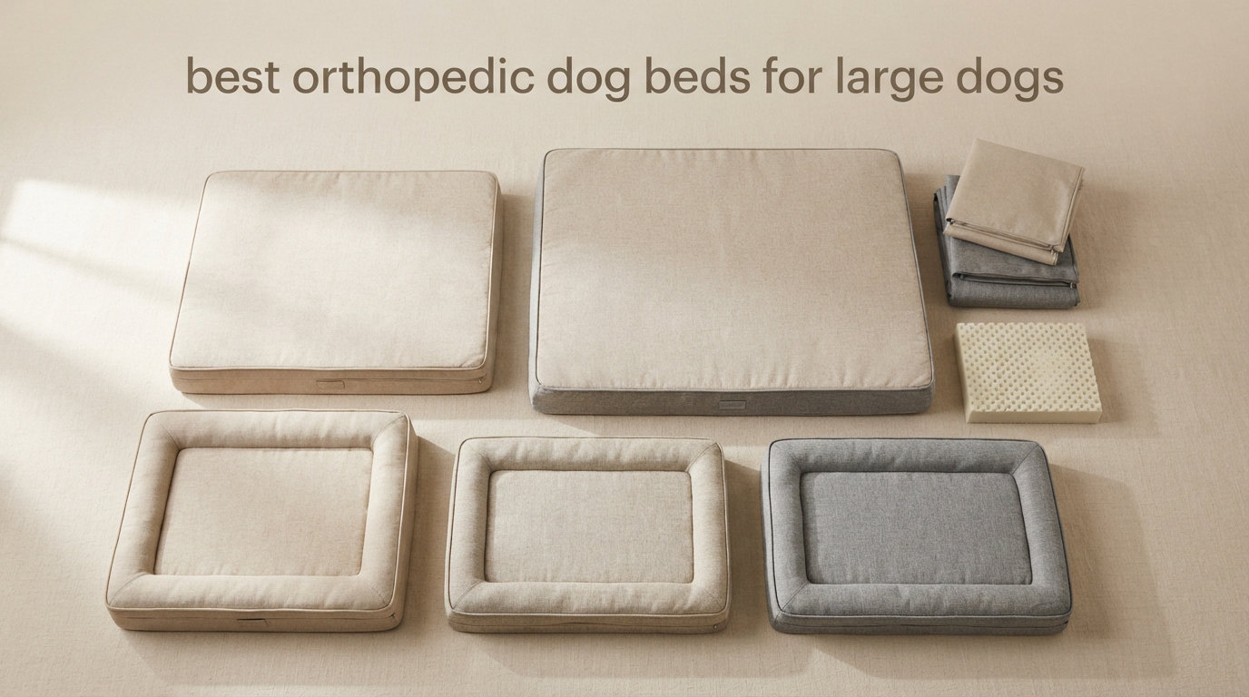 best orthopedic dog beds for large dogs