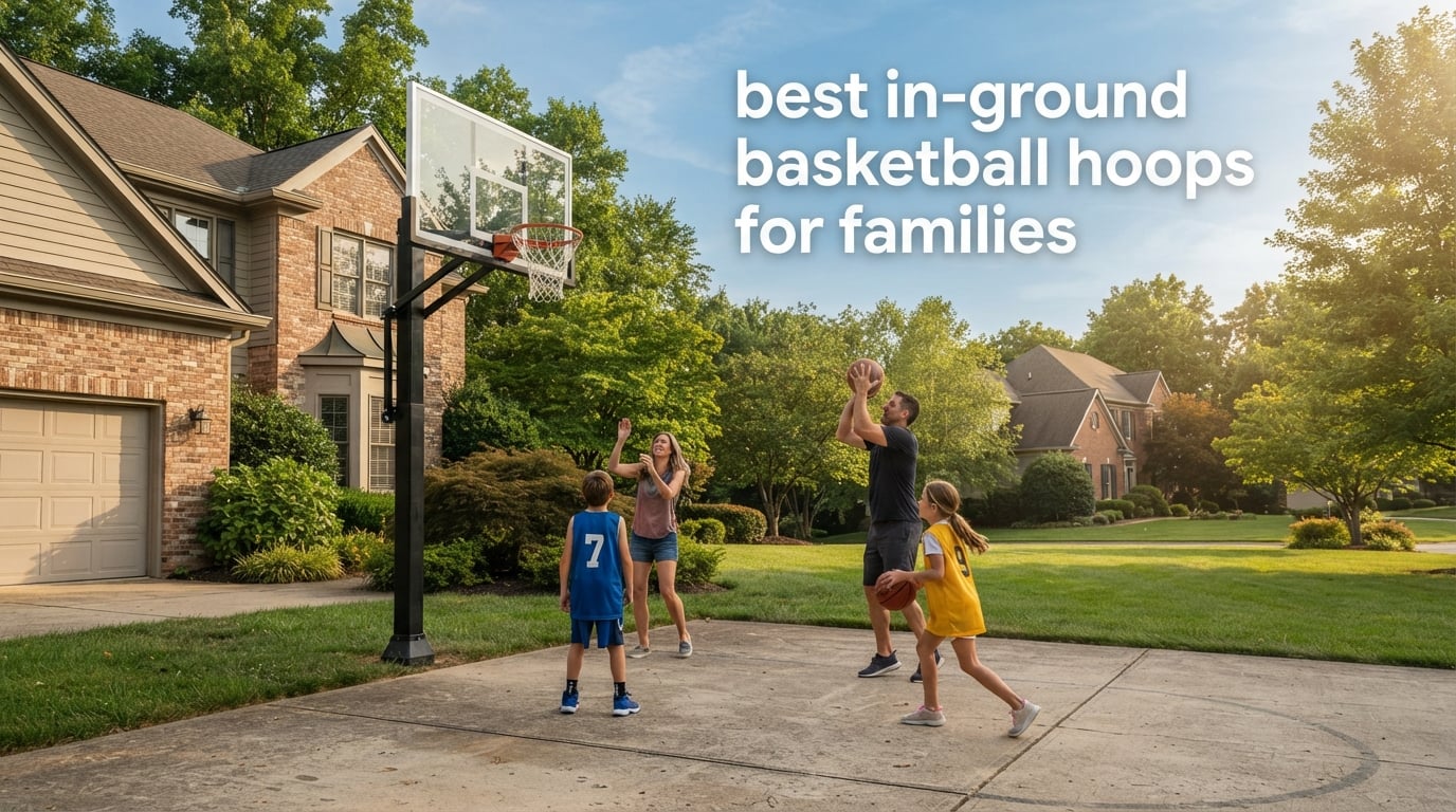 best in-ground basketball hoops for families