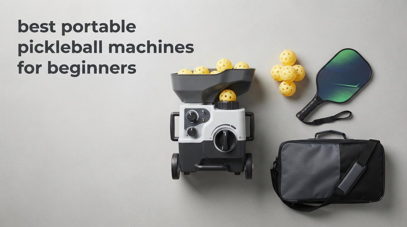 best portable pickleball machines for beginners