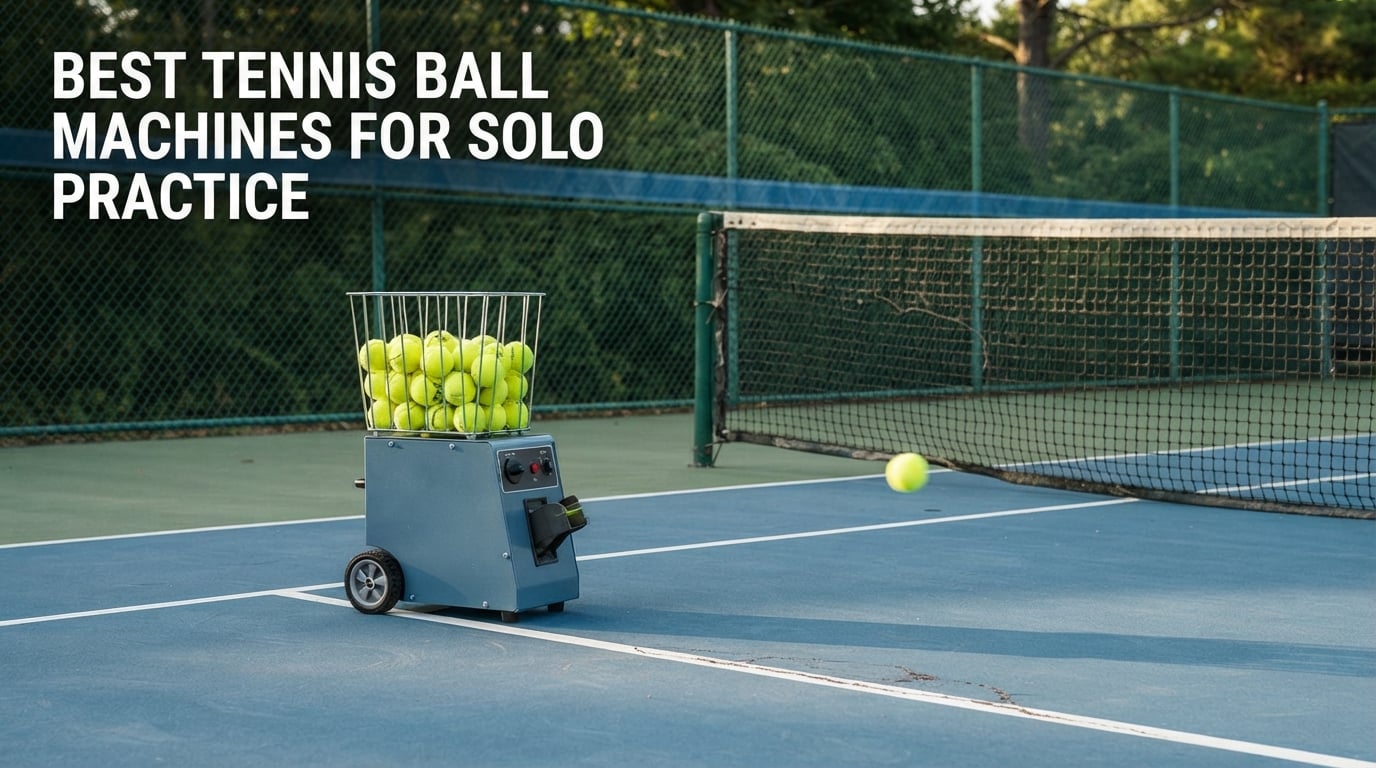 best tennis ball machines for solo practice