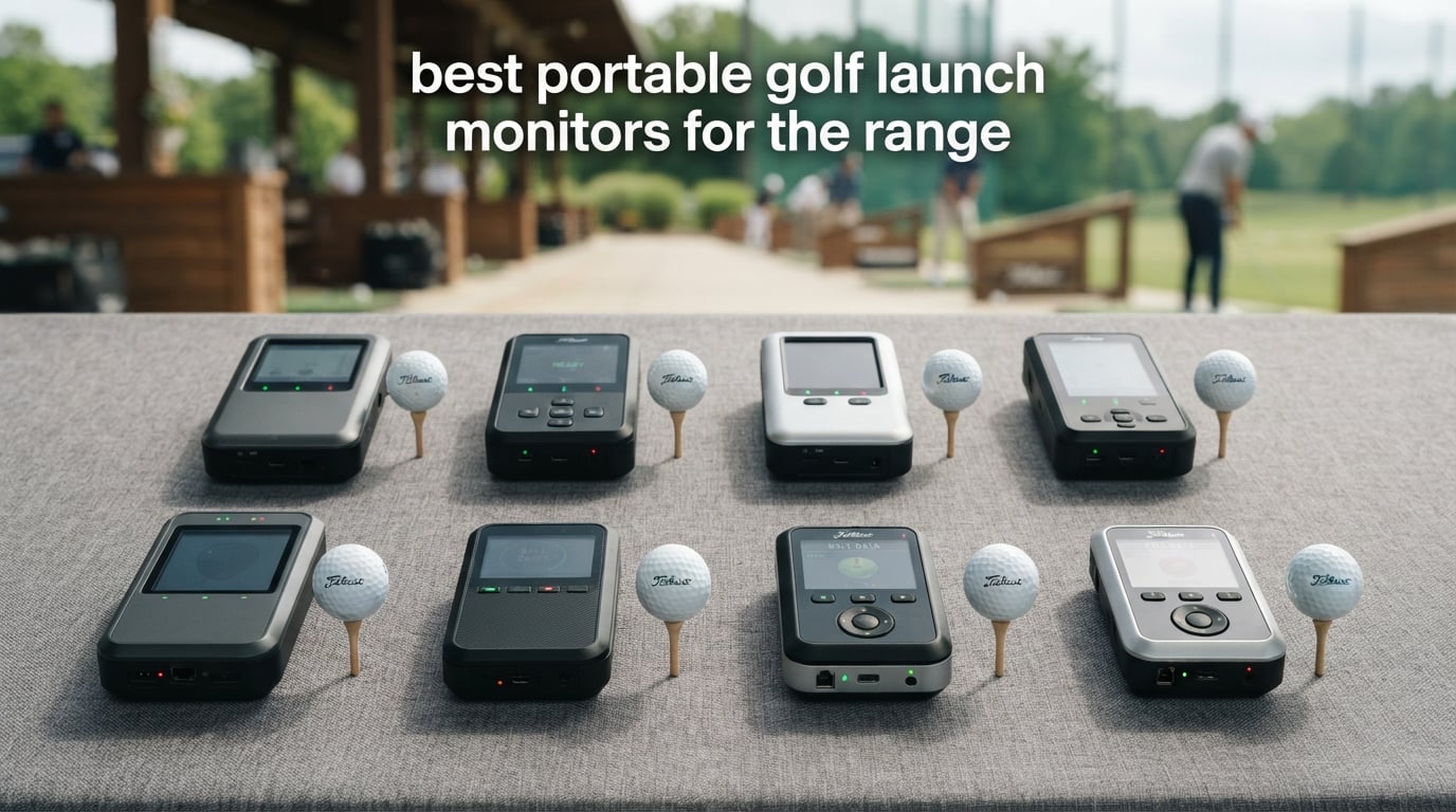 best portable golf launch monitors for the range