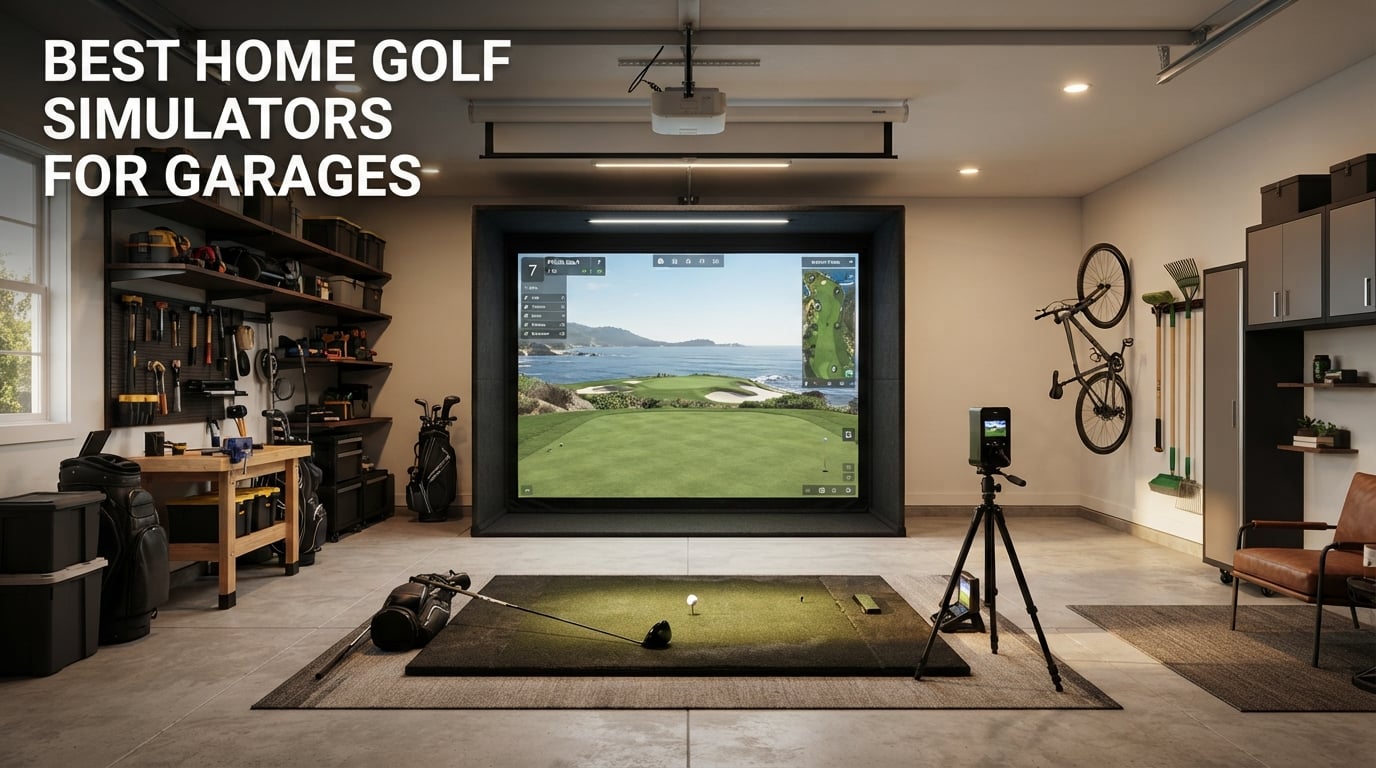 best home golf simulators for garages