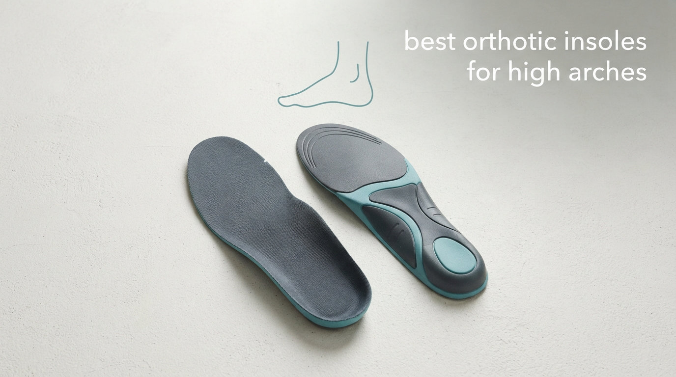 best orthotic insoles for high arches
