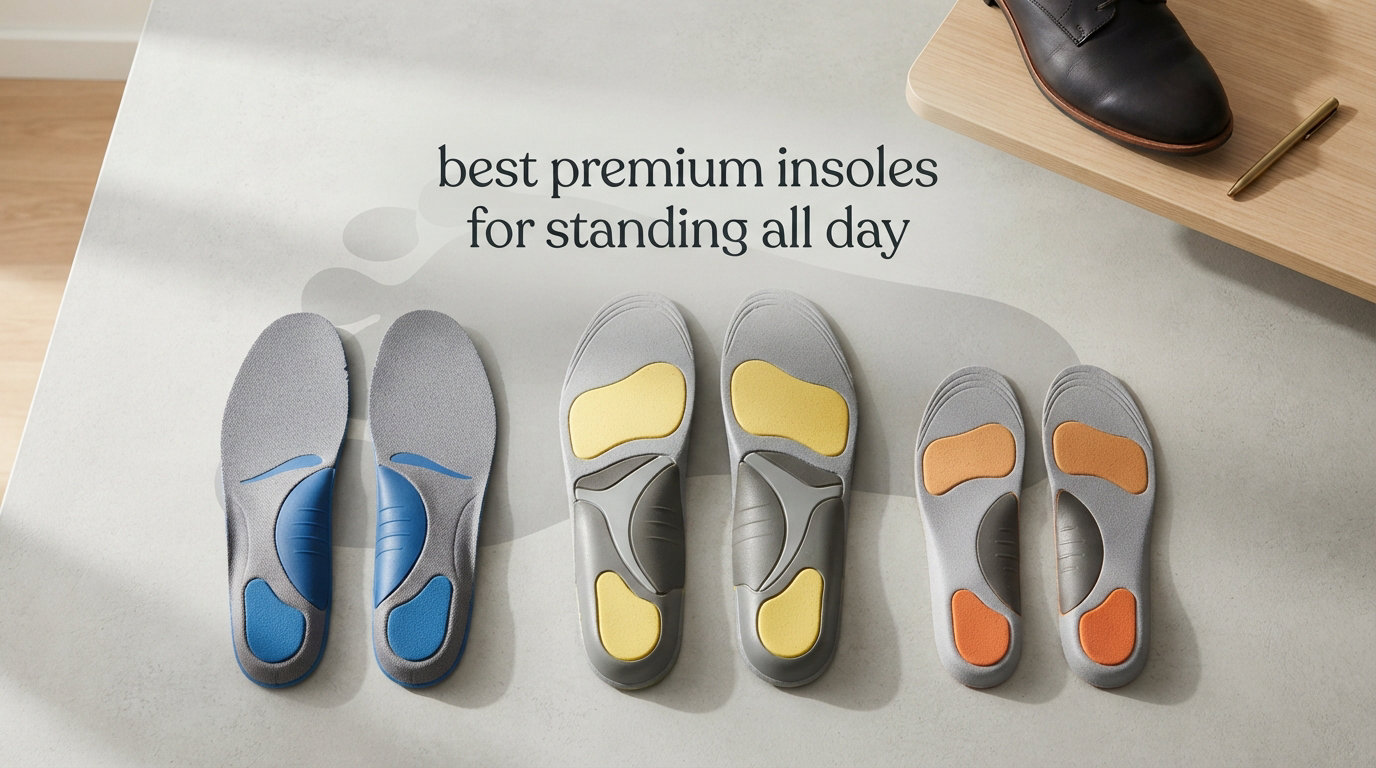 best premium insoles for standing all day