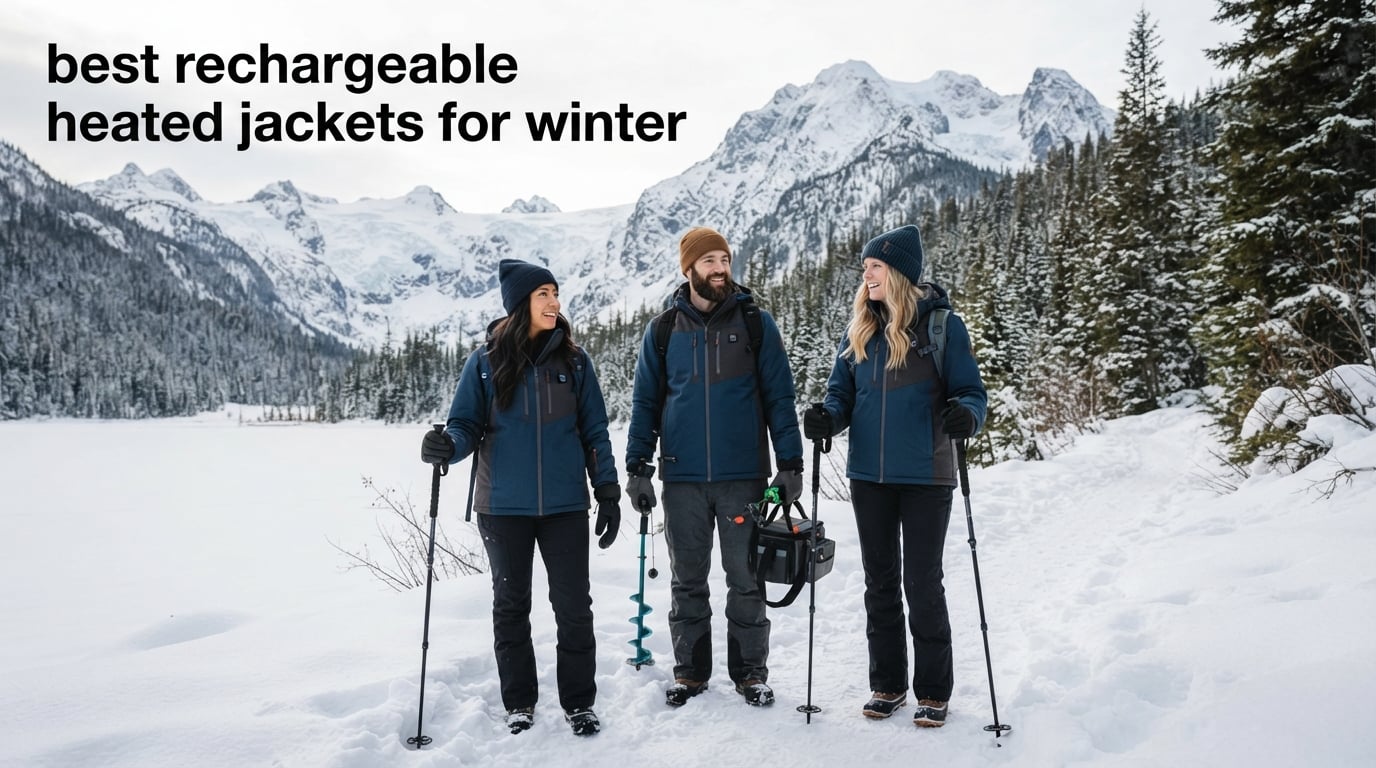 best rechargeable heated jackets for winter